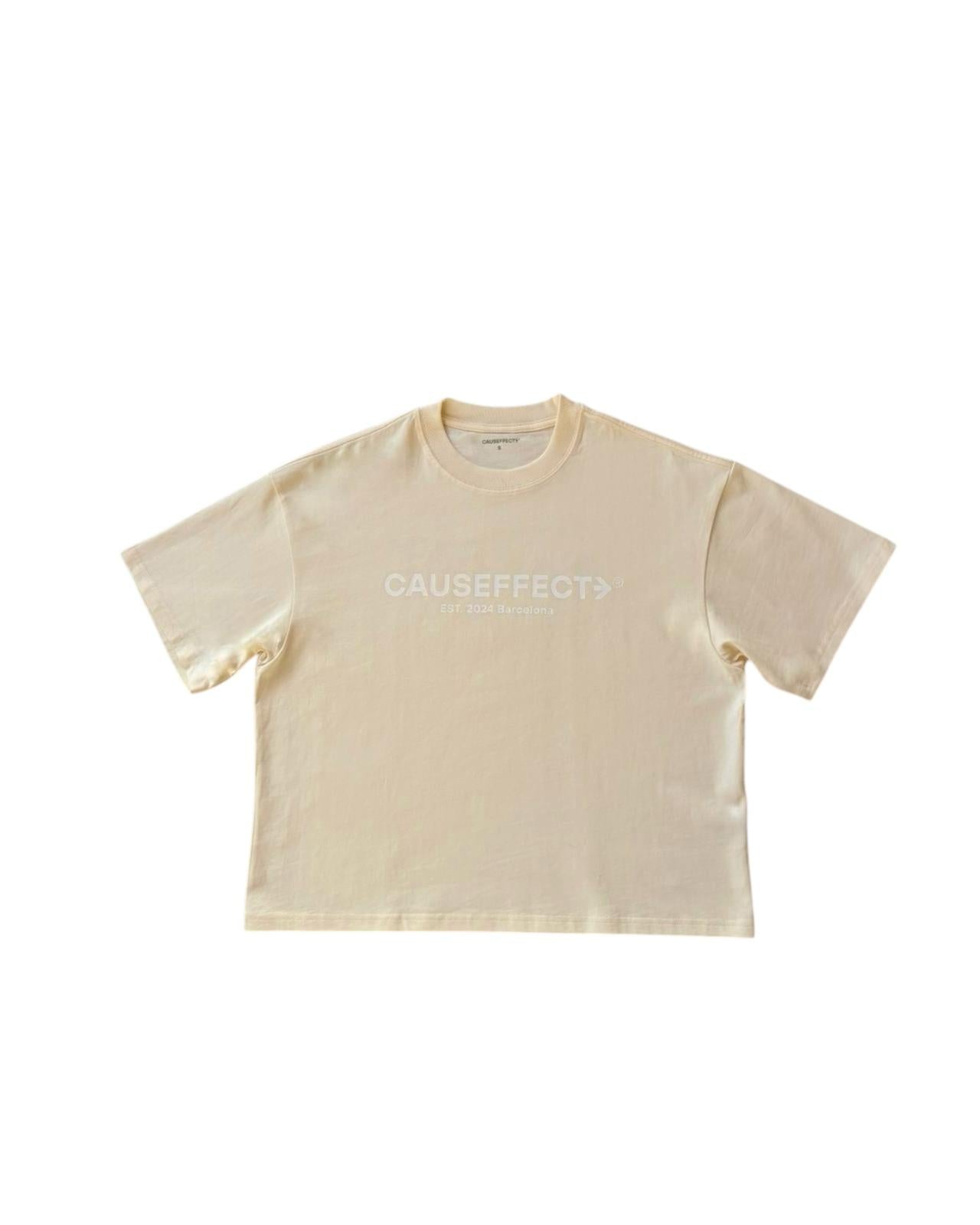 Tee Another Day in The Sky Beige Unisex